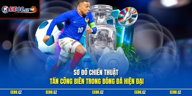 Sơ đồ chiến thuật tấn công biên trong bóng đá hiện đại